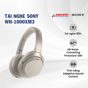 Tai nghe Sony WH-1000XM3 (Chính Hãng)