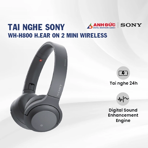 Tai nghe Sony WH-H800 H.ear on 2 mini wireless (Chính Hãng)