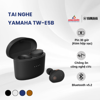 Tai nghe Yamaha TW-E5B | Black (Chính hãng)