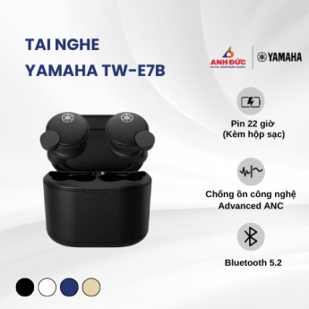 Tai nghe Yamaha TW-E7B | Black (Chính hãng)