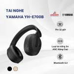 Tai nghe Yamaha YH-E700B | Black (Chính hãng)