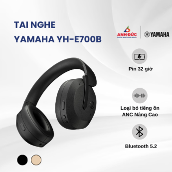Tai nghe Yamaha YH-E700B | Black (Chính hãng)