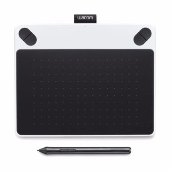 Bảng vẽ Wacom Intuos Draw Fun Small CTL-490/W0-CX | White (Chính Hãng)
