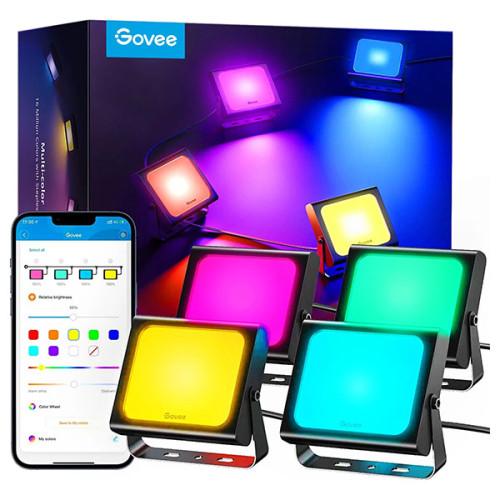 Govee RGBIC Flood Lights Outdoor H7060