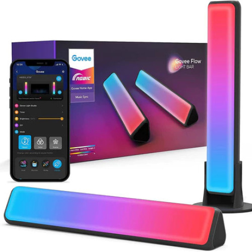 Govee RGBICWW WiFi + Bluetooth Flow Plus Light Bars H6056