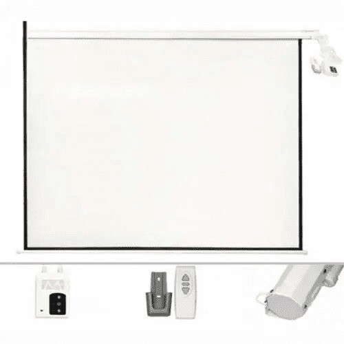 Màn chiếu PVC điện | 100 inch - 1m8x1m8 (Chính Hãng)