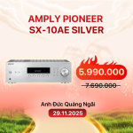 Amply Pioneer SX-10AE | Silver (Chính Hãng)