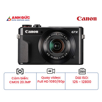 Máy ảnh Canon PowerShot G7 X Mark II (Chính hãng)