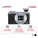 Máy ảnh Canon PowerShot G7 X Mark III | Silver (Chính hãng)