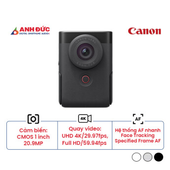 Máy ảnh Canon PowerShot V10 | Black (Chính hãng)