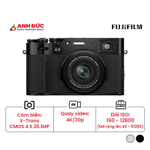Máy ảnh Fujifilm X100V | Black (Chính hãng)