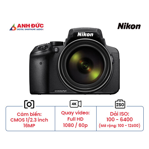 Máy ảnh Nikon Coolpix P900 (Chính hãng)