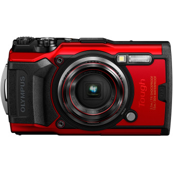 Máy ảnh Olympus Tough TG-6 | Red (Chính hãng)