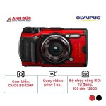 Máy ảnh Olympus Tough TG-6 | Red (Chính hãng)