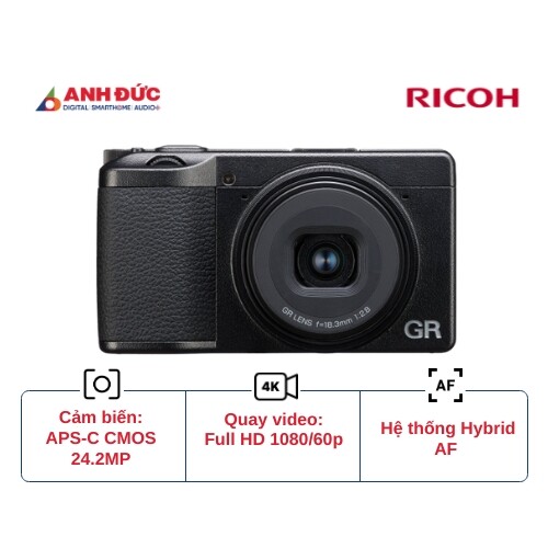 Máy ảnh Ricoh GR III HDF (Chính hãng)