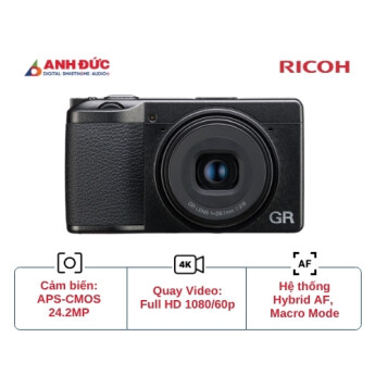 Máy ảnh Ricoh GR IIIx HDF (Chính hãng)