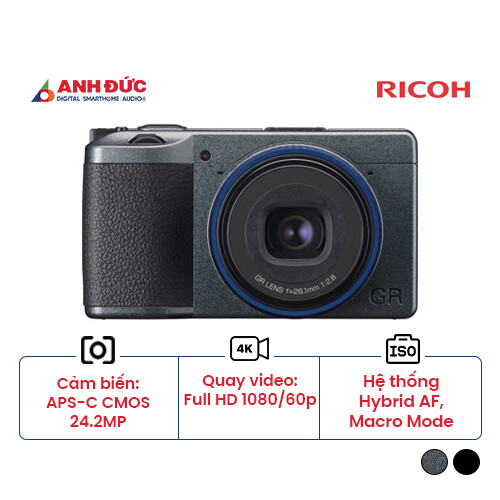 Máy ảnh Ricoh GR IIIx Urban Edition Special Limited (Chính hãng)