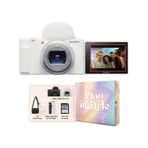 Máy ảnh Sony ZV-1 II Vlog in Style Edition | White (Chính hãng)