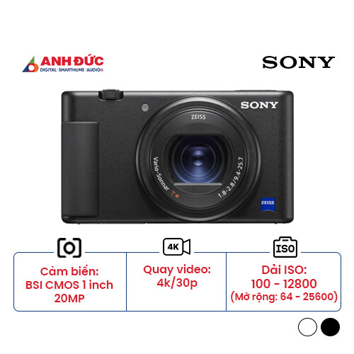 Máy ảnh Sony ZV-1 | Black (Chính hãng)