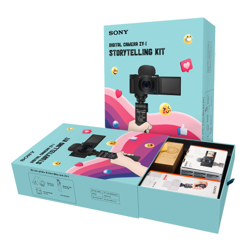 Máy ảnh Sony ZV-1 Storytelling Kit | Black (Chính hãng)
