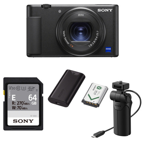 Máy ảnh Sony ZV-1 Starter Kit | Black (Chính hãng)