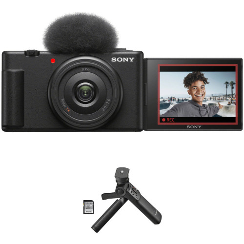 Máy ảnh Sony ZV-1F With Vlogger Accessory Kit | Black (Chính hãng)