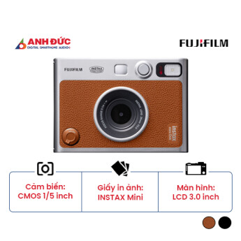 Máy ảnh Fujifilm Instax Mini Evo Hybrid | Brown (Chính hãng)