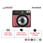 Máy ảnh Fujifilm Instax Square SQ6 | Ruby Red (Chính hãng)