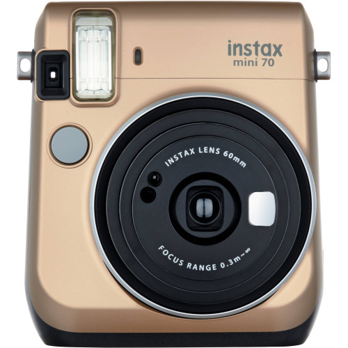 Máy ảnh Fujifilm Instax mini 70 | Stardust Gold (Chính hãng)