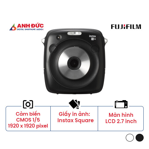 Máy ảnh Fujifilm Instax Square SQ20 | Matte Black (Chính hãng)