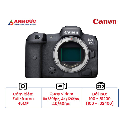 Máy ảnh Canon EOS R5 C | Body Only (Chính hãng)