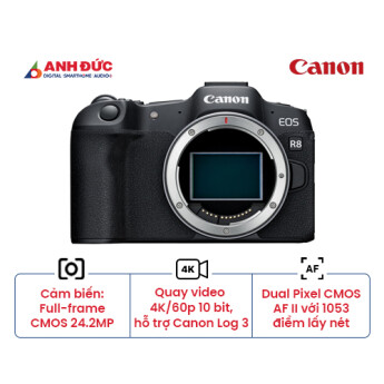 Máy ảnh Canon EOS R8 | Body Only (Chính hãng)