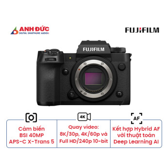 Máy ảnh Fujifilm X-H2 | Body Only (Chính hãng)