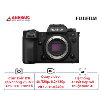 Máy ảnh Fujifilm X-H2S | Body Only (Chính hãng)