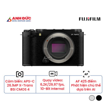 Máy ảnh Fujifilm X-M5 | Body | Black (Chính hãng)