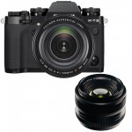 Máy ảnh Fujifilm X-T3 + Lens XF 16-80mm f/4 + XF 35mm f/1.4 | Black (Chính hãng)
