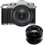 Máy ảnh Fujifilm X-T3 + Lens XF 16-80mm f/4 + XF 35mm f/1.4 | Silver (Chính hãng)