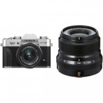 Máy ảnh Fujifilm X-T30 + Lens XC 15-45mm f/3.5-5.6 + Lens XF 23mm f/1.4 (Silver) | Chính hãng