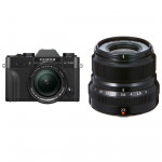 Máy ảnh Fujifilm X-T30 + Lens XF 18-55mm f/2.8-4 + Lens XF 23mm f/1.4 | Black (Chính hãng)