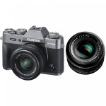 Máy ảnh Fujifilm X-T30 + Lens XF 18-55mm f/2.8-4 + Lens XF 35mm f/1.4 (Charcoal Silver) | Chính hãng
