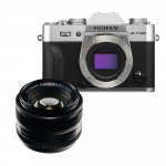 Máy ảnh Fujifilm X-T30 + Lens XF 35mm f/1.4 | Silver (Chính hãng)