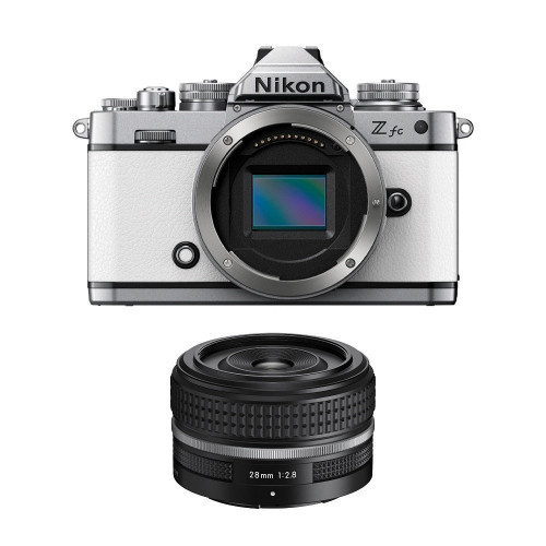 Máy ảnh Nikon Z fc + Lens Z 28mm f/2.8 | White (Chính hãng)