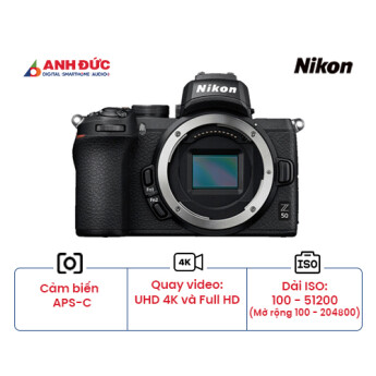 Máy ảnh Nikon Z50 | Body Only (Chính hãng)