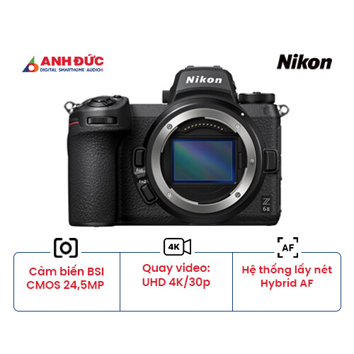 Máy ảnh Nikon Z6 II | Body Only (Chính hãng)