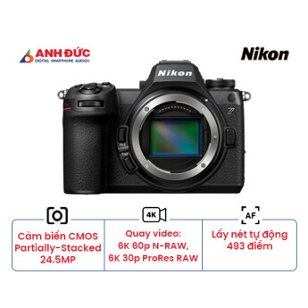 Máy ảnh Nikon Z6 III Body Only (Chính hãng)