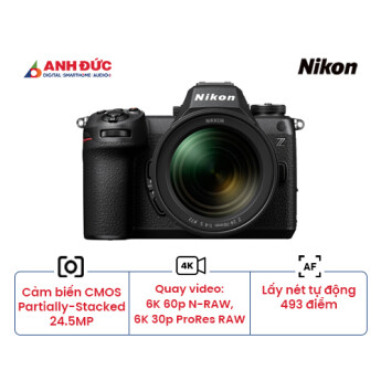 Máy ảnh Nikon Z6 III | Lens 24-70mm f/4S (Chính hãng)