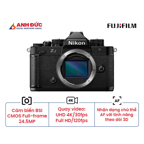 Máy ảnh Nikon Zf | Body Only | Black (Chính hãng)