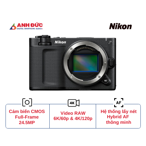 Máy ảnh Nikon ZR | Body Only (Chính hãng)