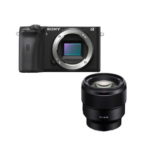 Máy ảnh Sony Alpha A6600 + Lens FE 85mm f/1.8 (Chính hãng)