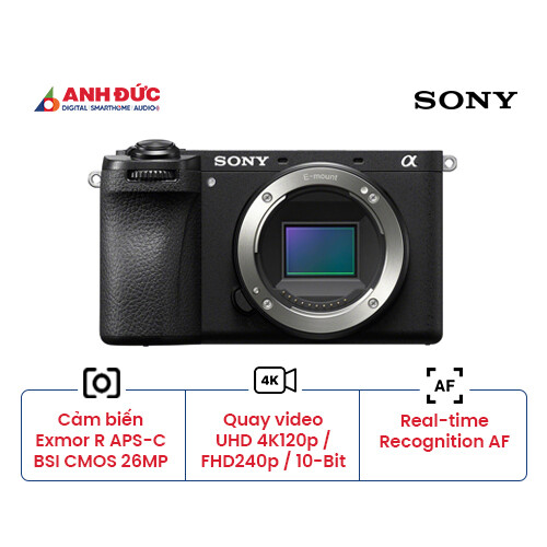 Máy ảnh Sony Alpha A6700 | Body Only (Chính hãng)